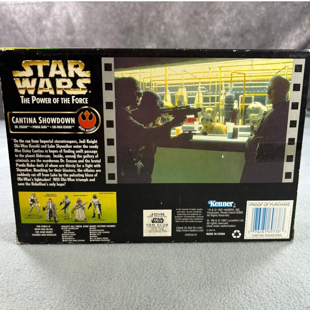 Star Wars Power of the Force Cantina Showdown‎ Kenner 1997 Dr Evazan Ponda Baba